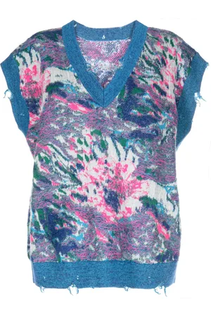 JNBY Top met bloemenjacquard