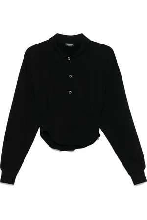 MUGLER Poloshirt met korset
