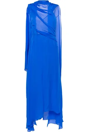 Givenchy Gedrapeerde zijden maxi