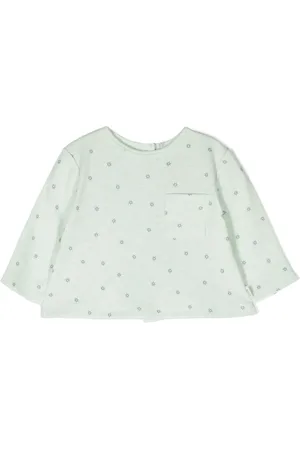 KNOT Blouse met opgestikte zak
