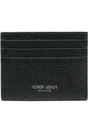 Giorgio Armani Leren pasjeshouder