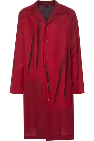 YOHJI YAMAMOTO Jas met abstracte print
