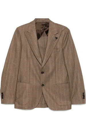 LARDINI Gestreepte blazer