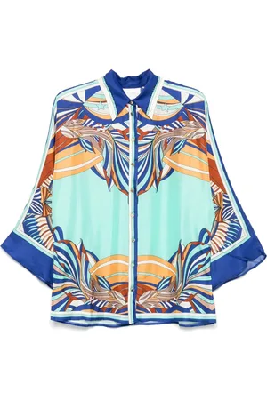 Camilla Blouse met wijde mouwen