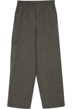YVES SALOMON Cargo broek met trekkoord