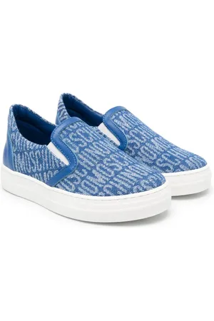 Moschino Sneakers met logo jacquard
