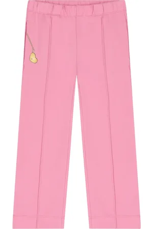 Aigner Broek met logoprint en stiksel