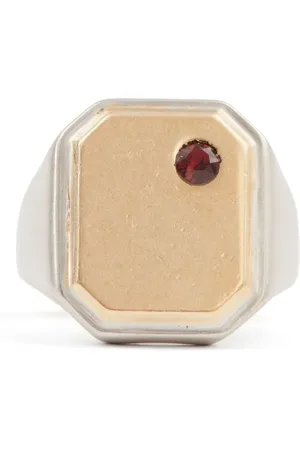 Maison Margiela Ring met gegraveerd logo