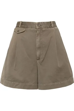 AGOLDE Shorts met geplooid detail