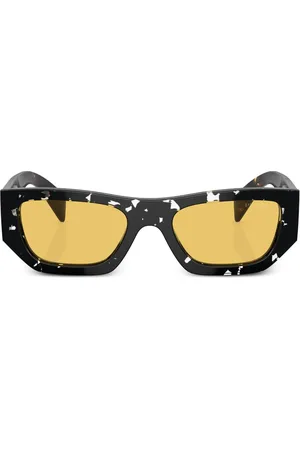 Prada Zonnebril met schildpadschild design