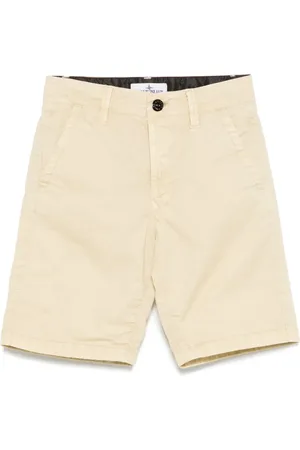 Stone Island Gabardine geweven shorts