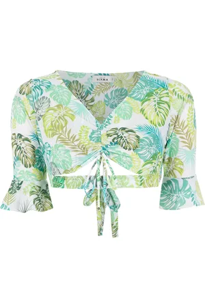 AMIR SLAMA Cropped top
