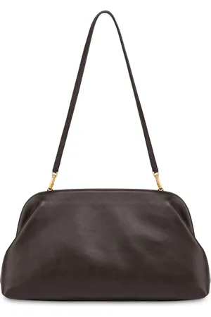 Serafini Leren clutch