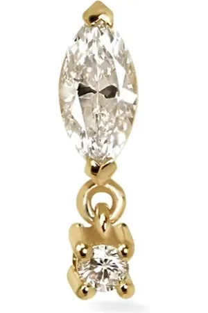 Lark & Berry 14kt geelgouden Quiet Luxury oorbel