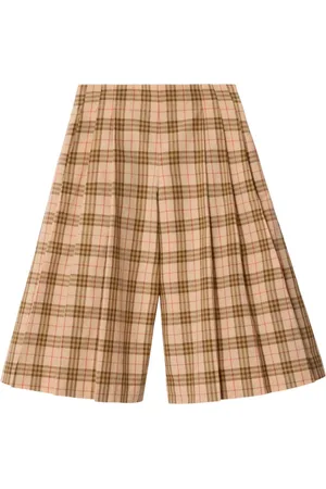 Burberry Geruite katoenen culotte