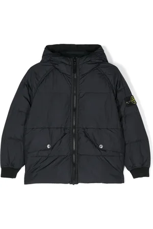 Stone Island Gewatteerd jack met Compass