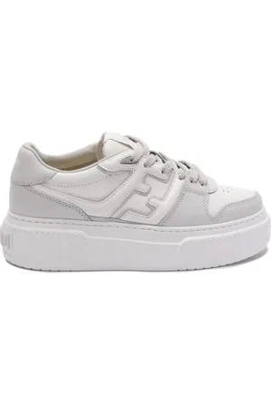 Fendi Sneakers met vlakken en FF