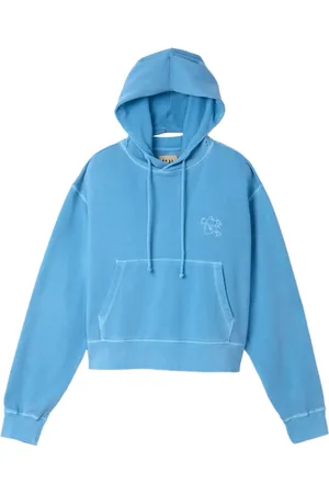 Camper Katoenen hoodie met geborduurd logo