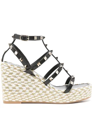 VALENTINO GARAVANI Rockstud sandalen met open neus 100 mm