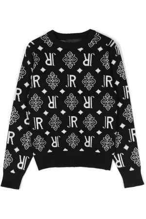 John Richmond Intarsia trui
