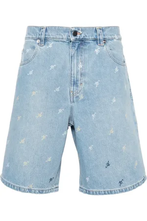 Axel Arigato Miles mid waist denim shorts