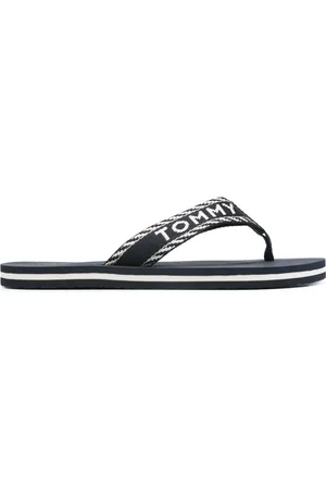 Tommy Hilfiger Teenslippers met logo jacquard