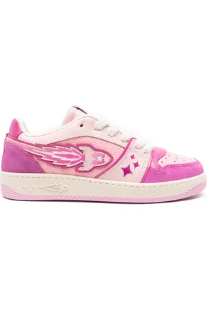 ENTERPRISE JAPAN Egg Rocket leren sneakers