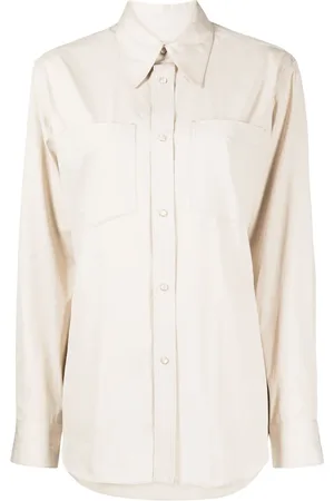 LEMAIRE Blouse met puntige kraag