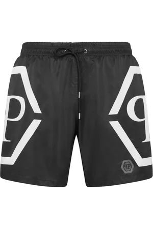Philipp Plein Zwembroek met logoprint