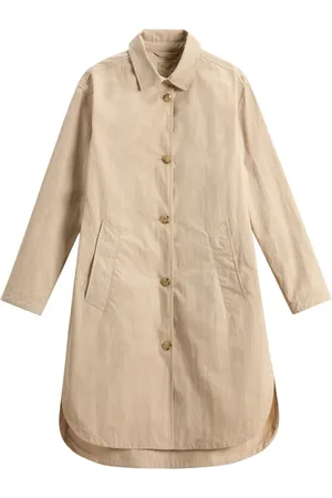 Woolrich Jas met enkele rij knopen