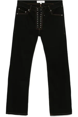 Ludovic De Saint Sernin Straight jeans met veters