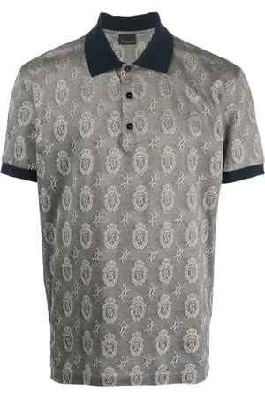 BILLIONAIRE Poloshirt met geborduurd monogram
