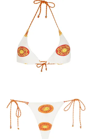 AMIR SLAMA Bikini met print