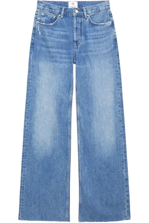 ANINE BING Jeans met wijde pijpen