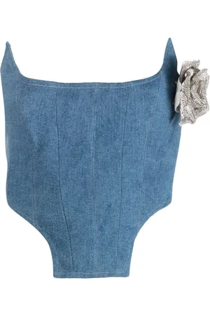 GIUSEPPE DI MORABITO Denim korset
