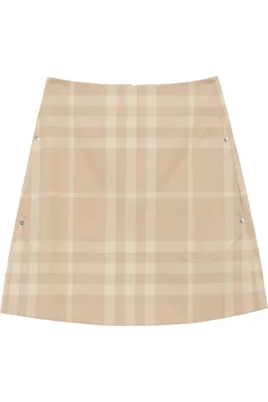 Burberry Geruite rok