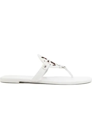 Tory Burch Miller leren teenslippers