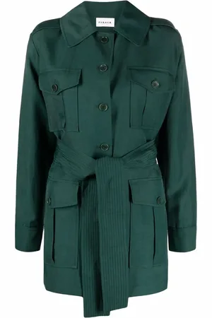 P.A.R.O.S.H. Trenchcoat met ceintuur