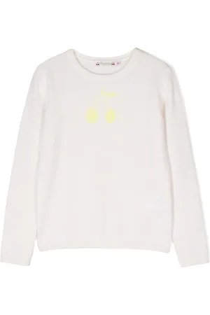 BONPOINT Top met kersenprint