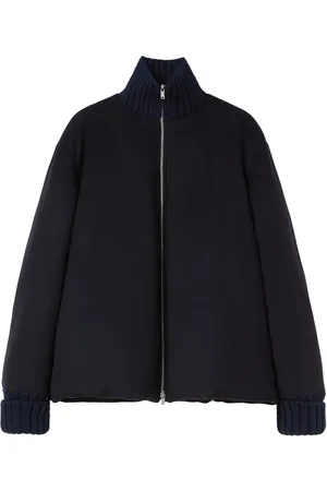 Jil Sander Wollen bomberjack met rits