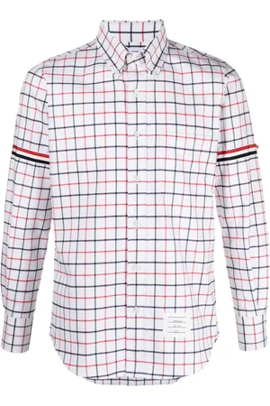 Thom Browne Geruit overhemd