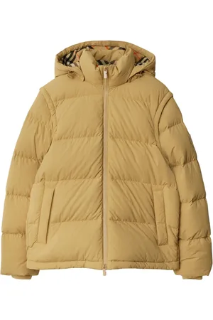 Burberry Donsjack met logopatch