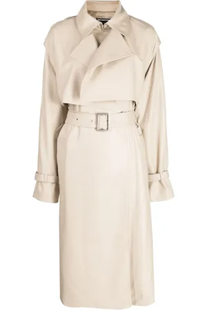 Boyarovskaya Gelaagde trenchcoat