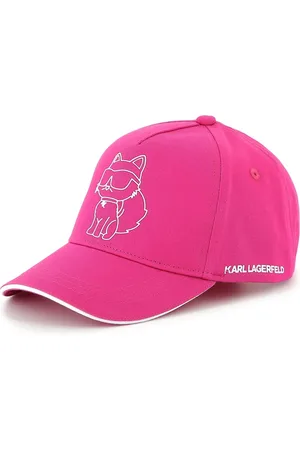 Karl Lagerfeld Katoenen pet met logoprint