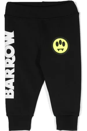 BARROW Katoenen trainingsbroek met logoprint