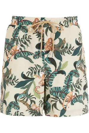 Lygia & Nanny Zwembroek met print