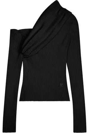 Courrèges Trui met geborduurd logo