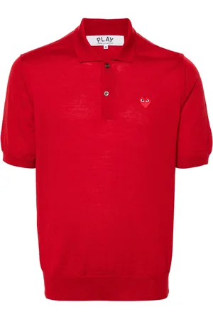 Comme des Garçons Poloshirt met patch