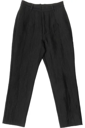 UMA WANG Skinny linnen broek