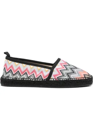 Missoni Espadrilles met chevron streep